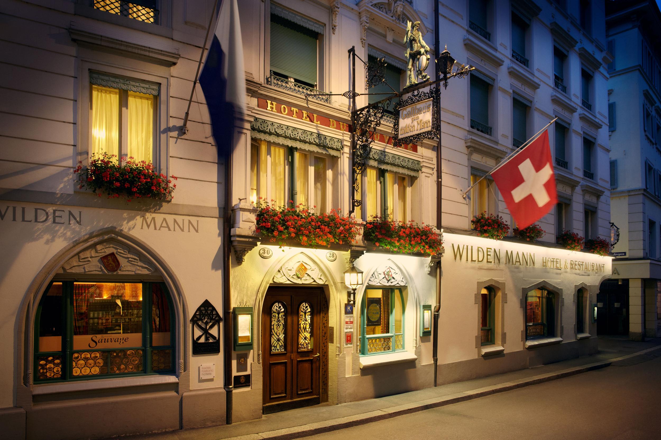 Romantik Hotel Wilden Mann Luzern Exterior photo